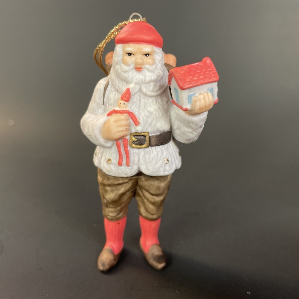 Evolution Of American Santa Claus 1845 Heirloom‎ Tradition Tom Tiemey Ornament